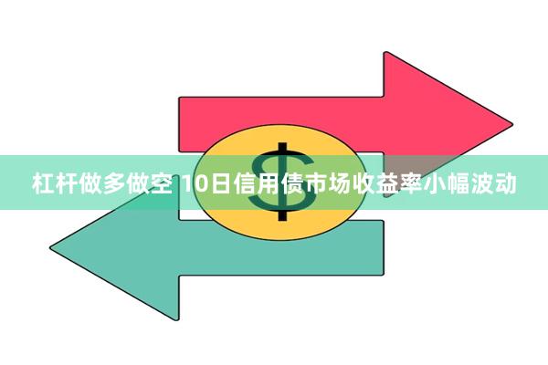 杠杆做多做空 10日信用债市场收益率小幅波动