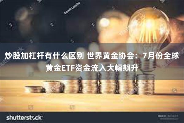 炒股加杠杆有什么区别 世界黄金协会：7月份全球黄金ETF资金流入大幅飙升
