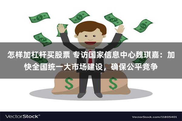 怎样加杠杆买股票 专访国家信息中心魏琪嘉：加快全国统一大市场